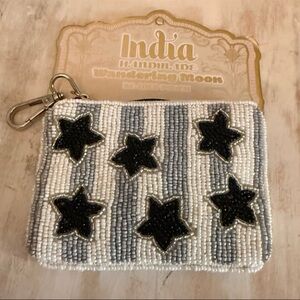 ⚡️India Handmade "Wandering Moon" Beaded Pouch